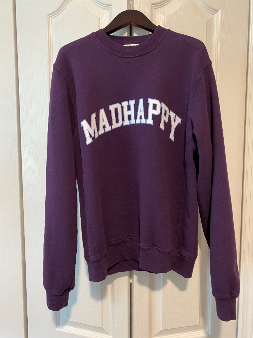 Madhappy Purple Fleece Sweatshirt